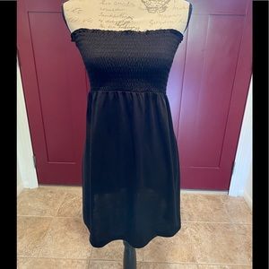 Smocked tube top dress
